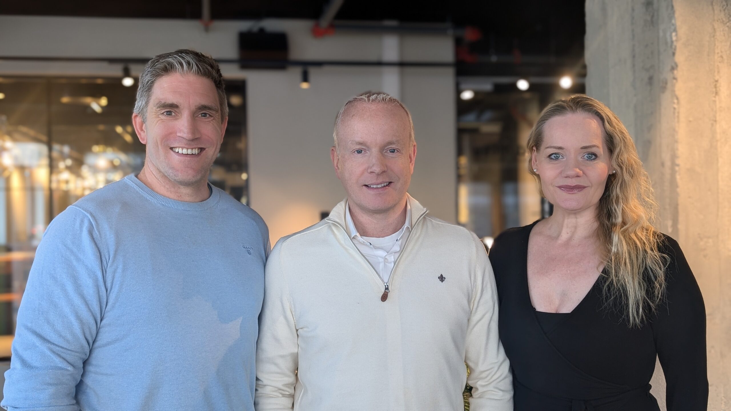 Fra venstre: Erik Storm (Styreleder Bra S&oslash;k), Inge Hofstad Kjeilen (Performance Marketing Director, dentsu), Camilla G&aring;re (Daglig leder Mediebyr&aring;foreningen)